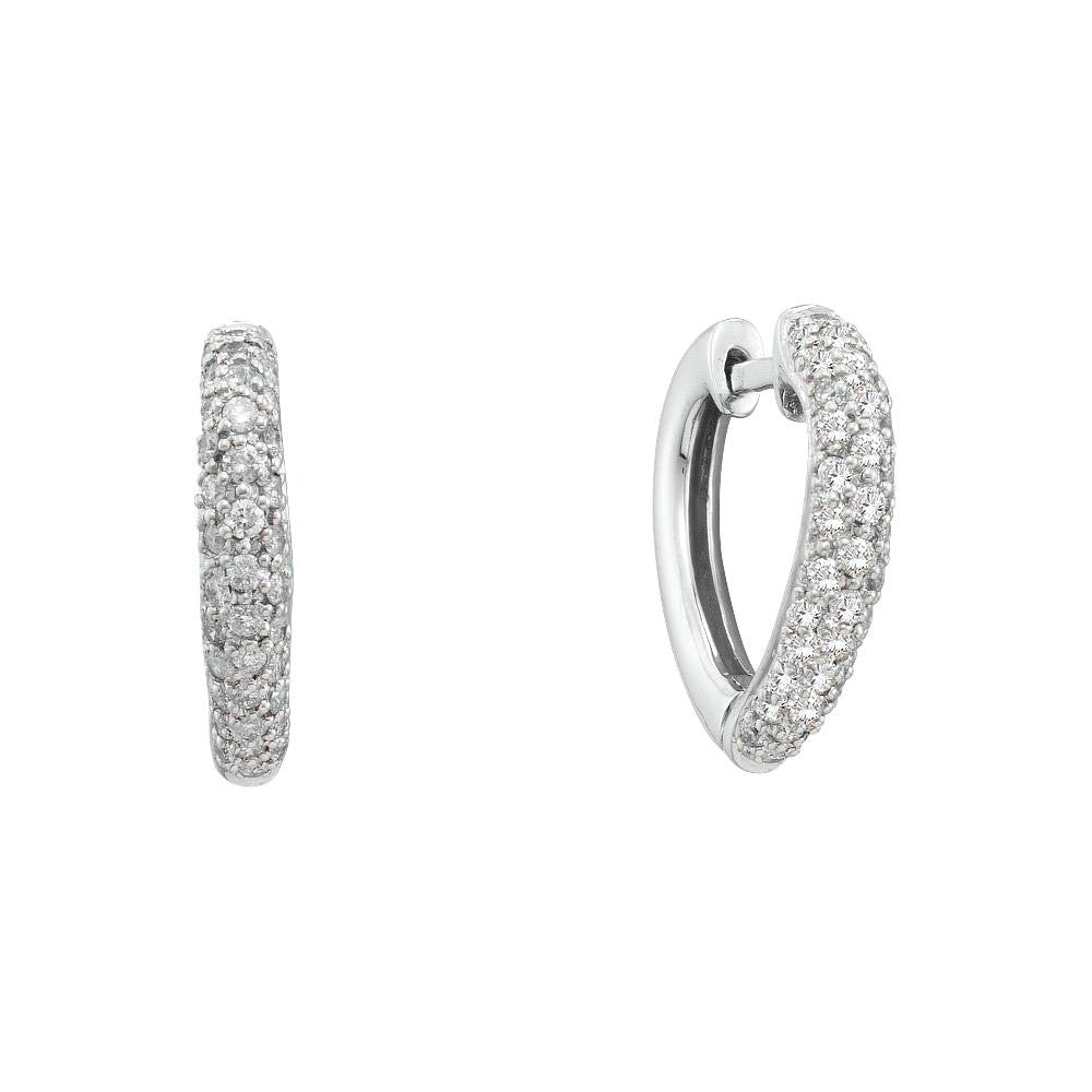 1-2CTW-Diamond FASHION HOOPS