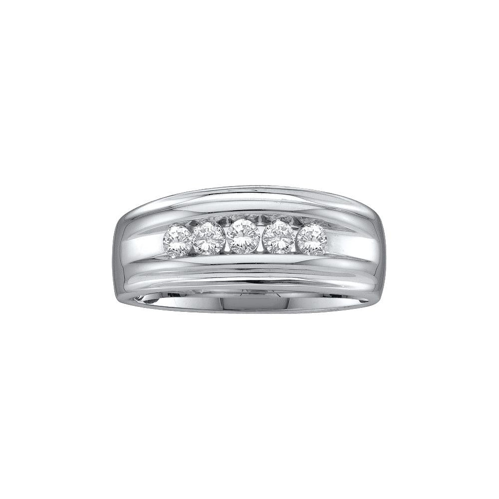 1-2CT-Diamond FASHION MENS BAND