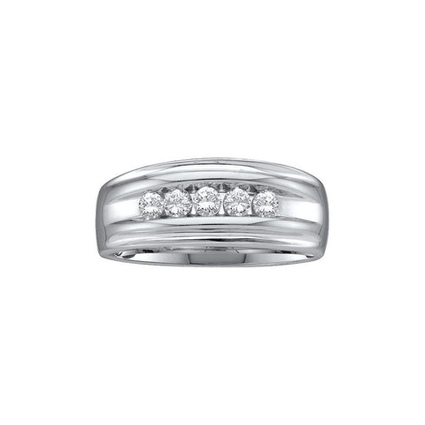 1-2CT-Diamond FASHION MENS BAND