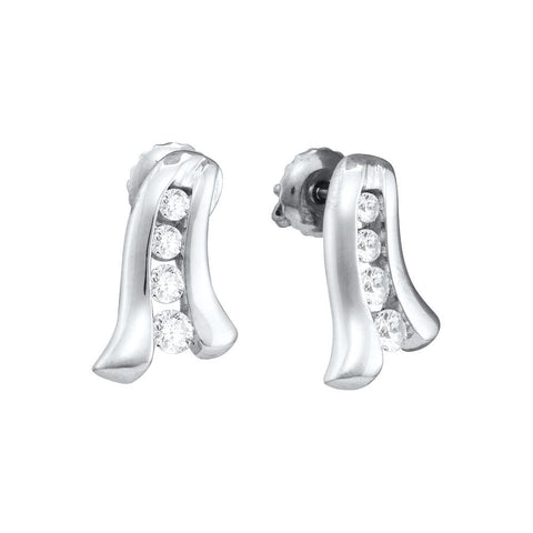 1-3CT-Diamond FASHION EARRING