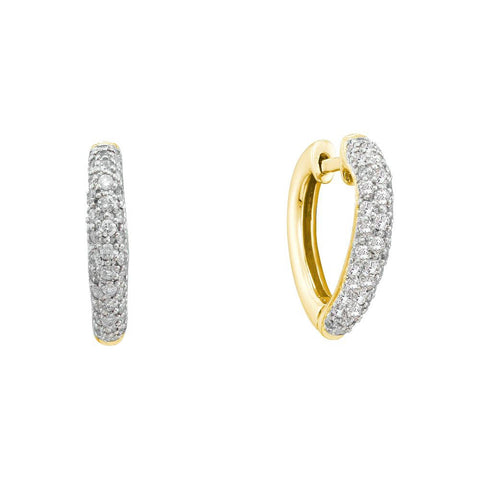 1-2CTW-Diamond FASHION HOOPS