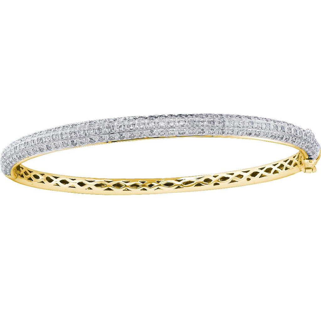 1 CTW -Diamond FASHION BANGLE