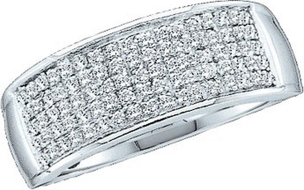 1-4CTW-Diamond MICRO-PAVE BAND