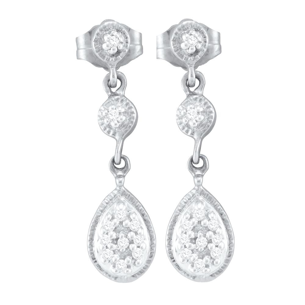 1-8CTW-Diamond FASHION EARRING