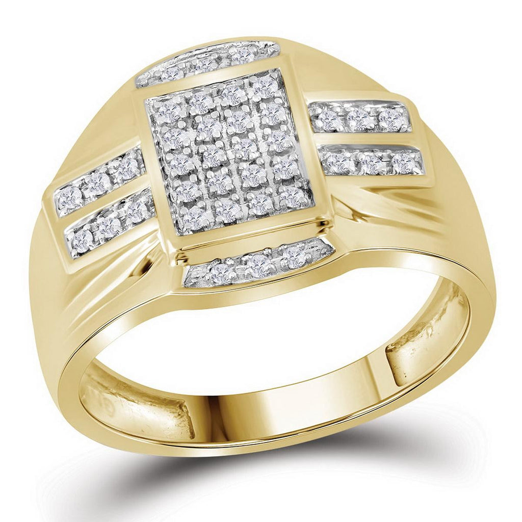 1-4CTW MICRO-PAVE DIA. RING