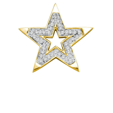 1-6CTW-Diamond STAR PENDANT