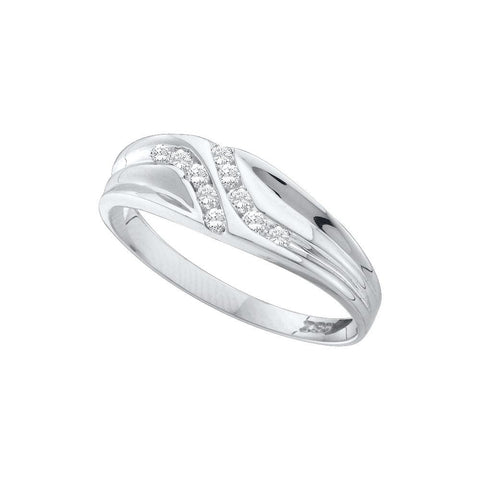 1-8CT-Diamond FASHION MENS BAND