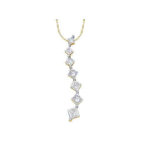 1-4CT-Diamond JOURNEY PENDANT