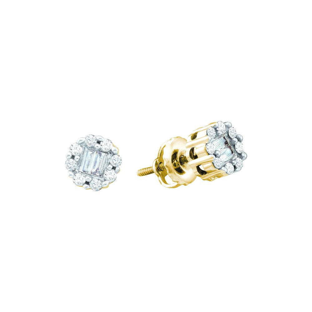 1-4CT-Diamond FASHION EARRINGS