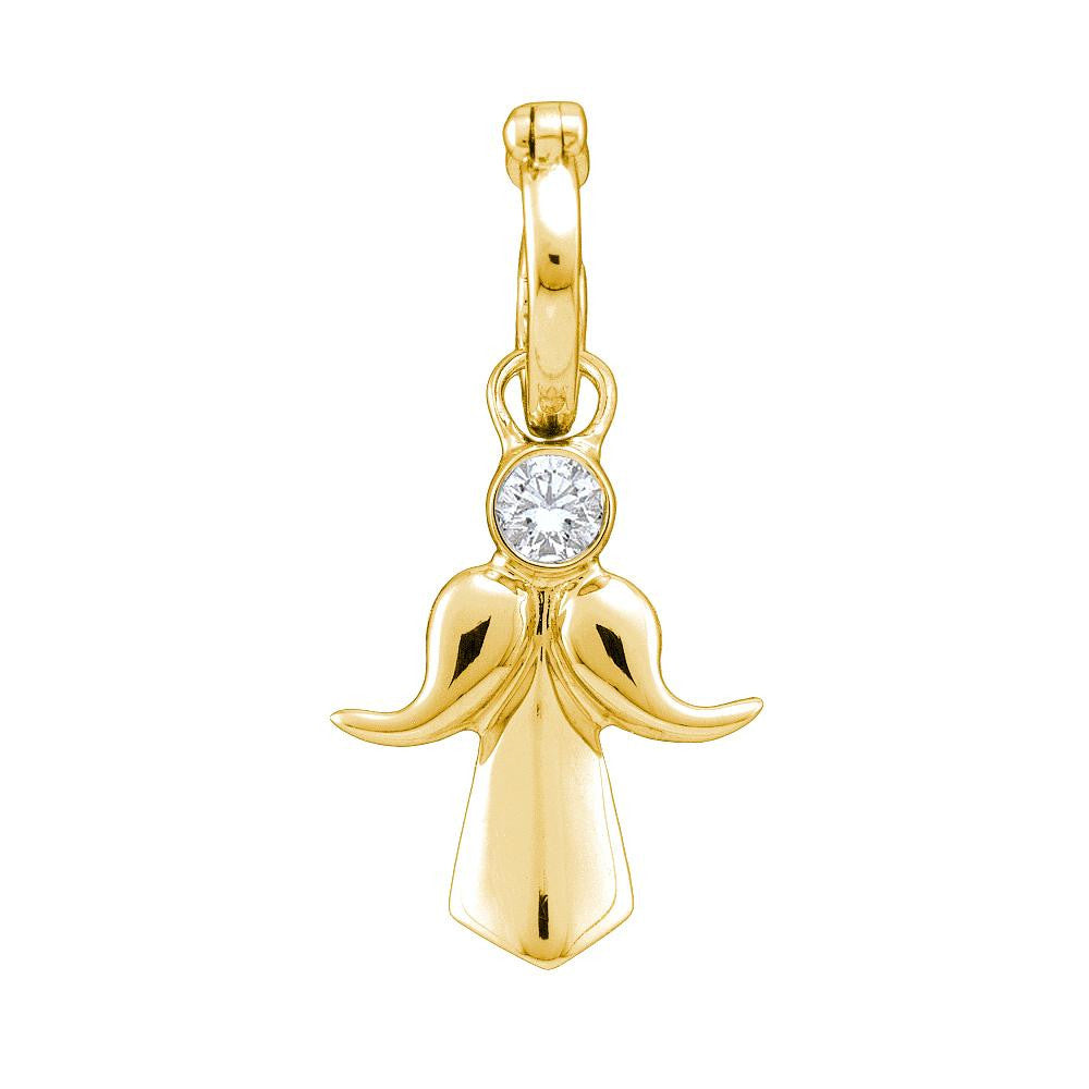 1-20CT-Diamond ANGEL PENDANT