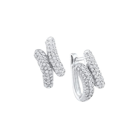 1-2CTW-Diamond FASHION EARRINGS