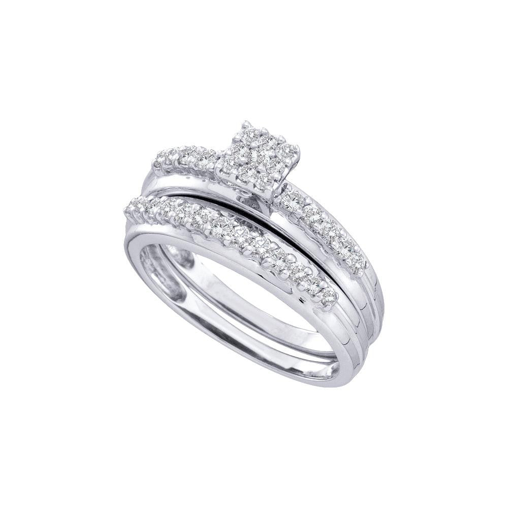 1-2CT-Diamond FASHION BRIDAL SET