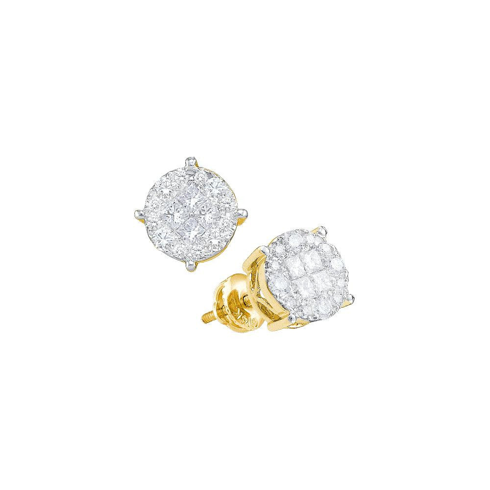 1-4CT-Diamond SOLEIL EARRINGS