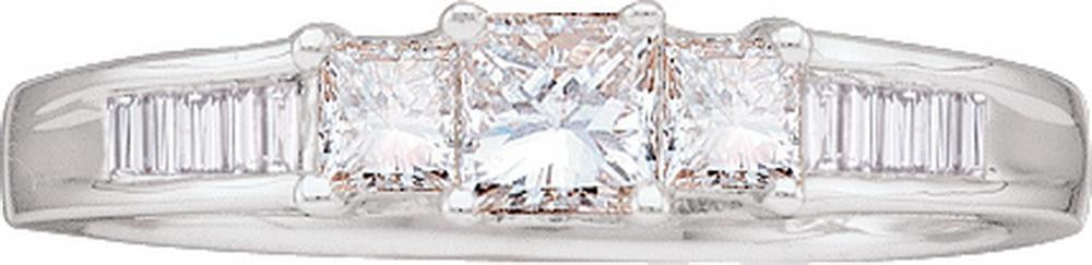 1-2CT-Diamond MQ-CENTER BRIDAL RING