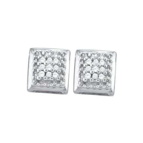 1-10CT-Diamond CLUSTER EARRING