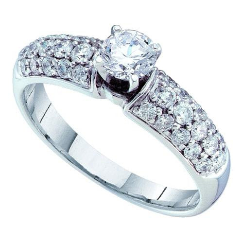 14KT White Gold 1.0CTW  DIAMOND LADIES BRIDAL