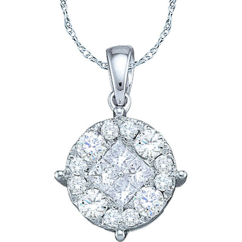 1-4CT-Diamond SOLEIL PENDANT