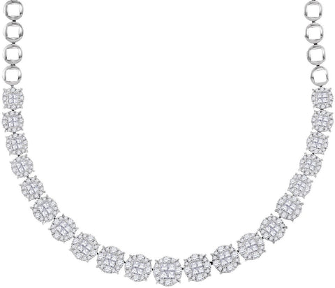 9.45CT-Diamond SOLEIL NECKLACE