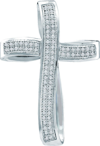 1-4CT-Diamond CROSS PENDANT