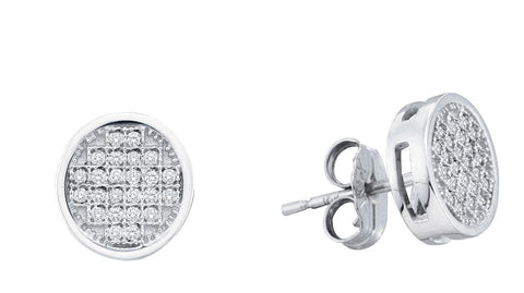 1-6CT-Diamond MICRO-PAVE EARRING