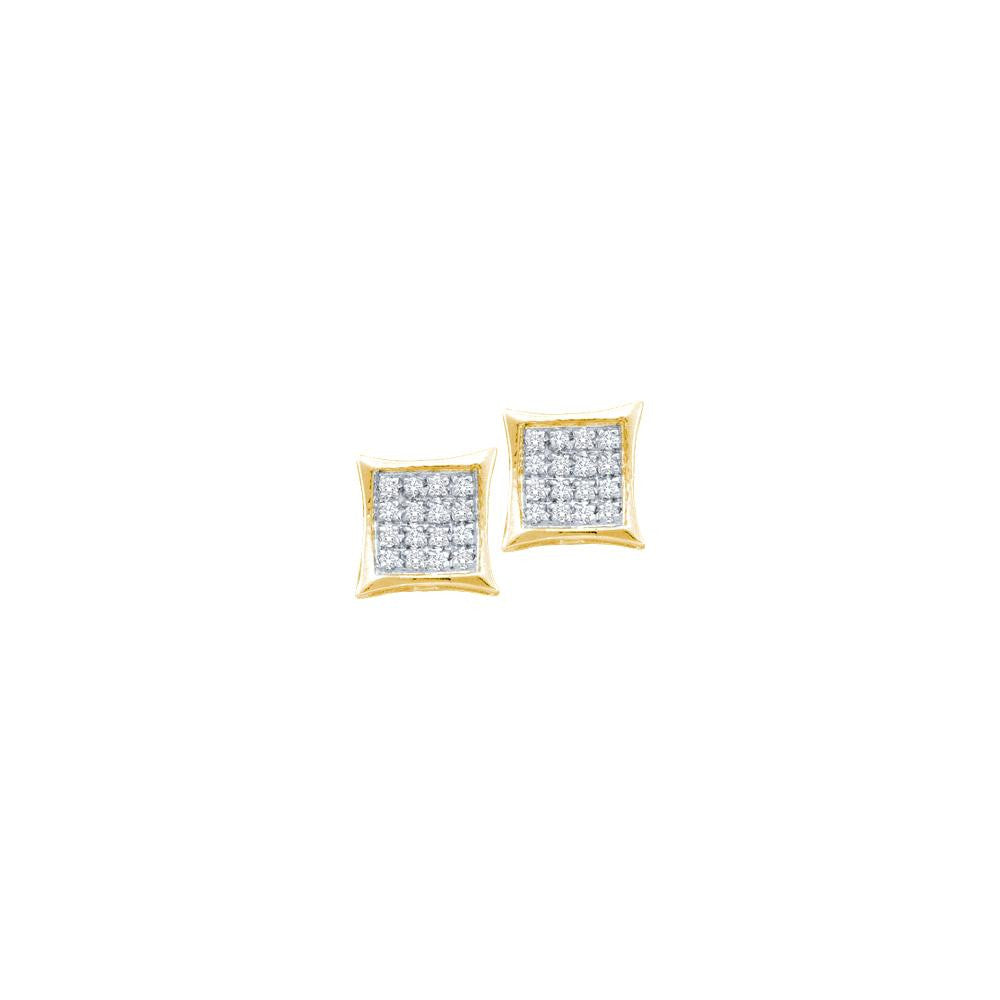 1-20CT-Diamond MICRO-PAVE EARRING