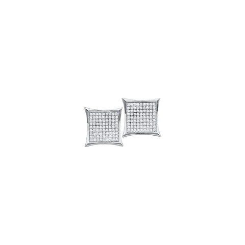 1-20CT-Diamond MICRO-PAVE EARRING