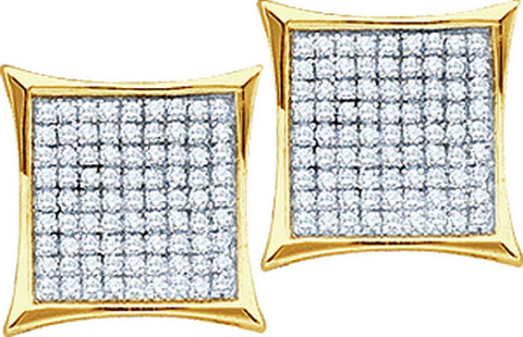 1-10CT-Diamond MICRO-PAVE EARRING