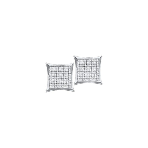 1-10CT-Diamond MICRO-PAVE EARRING