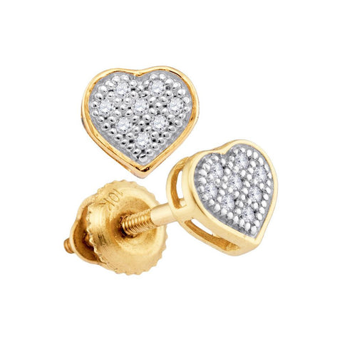 1-20CT-Diamond HEART EARRINGS