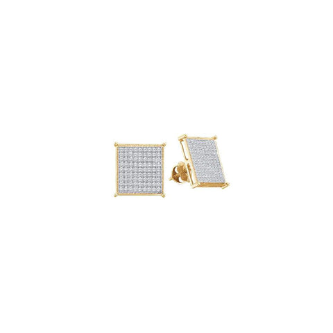 1-6CT-Diamond MICRO-PAVE EARRINGS