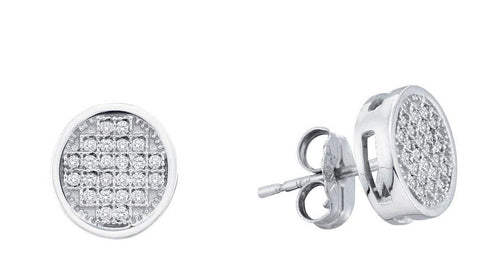 1-3CT-Diamond MICRO-PAVE EARRING