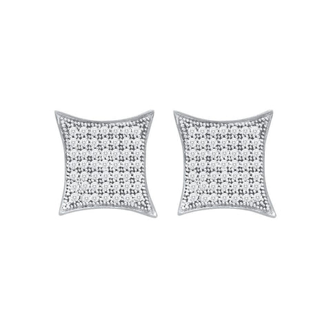 1-3CT-Diamond MICRO-PAVE EARRING