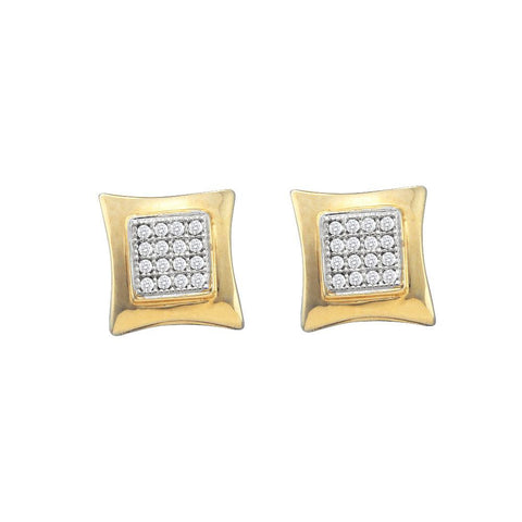 1-10CT-Diamond MICRO-PAVE EARRINGS