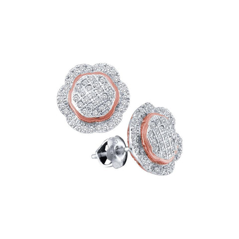 1-3CTW-Diamond MICRO-PAVE EARRING