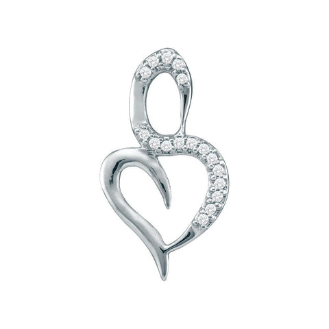 1-20CTW-Diamond HEART PENDANT