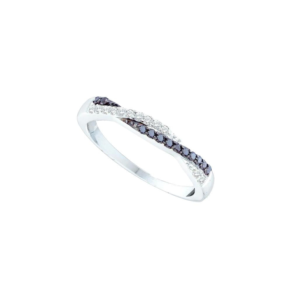 1-4CT-Diamond FASHION BLACK BAND