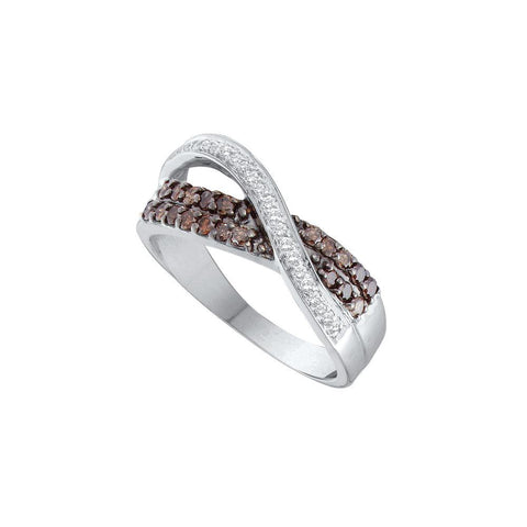 1-2CT-Diamond BROWN  BAND