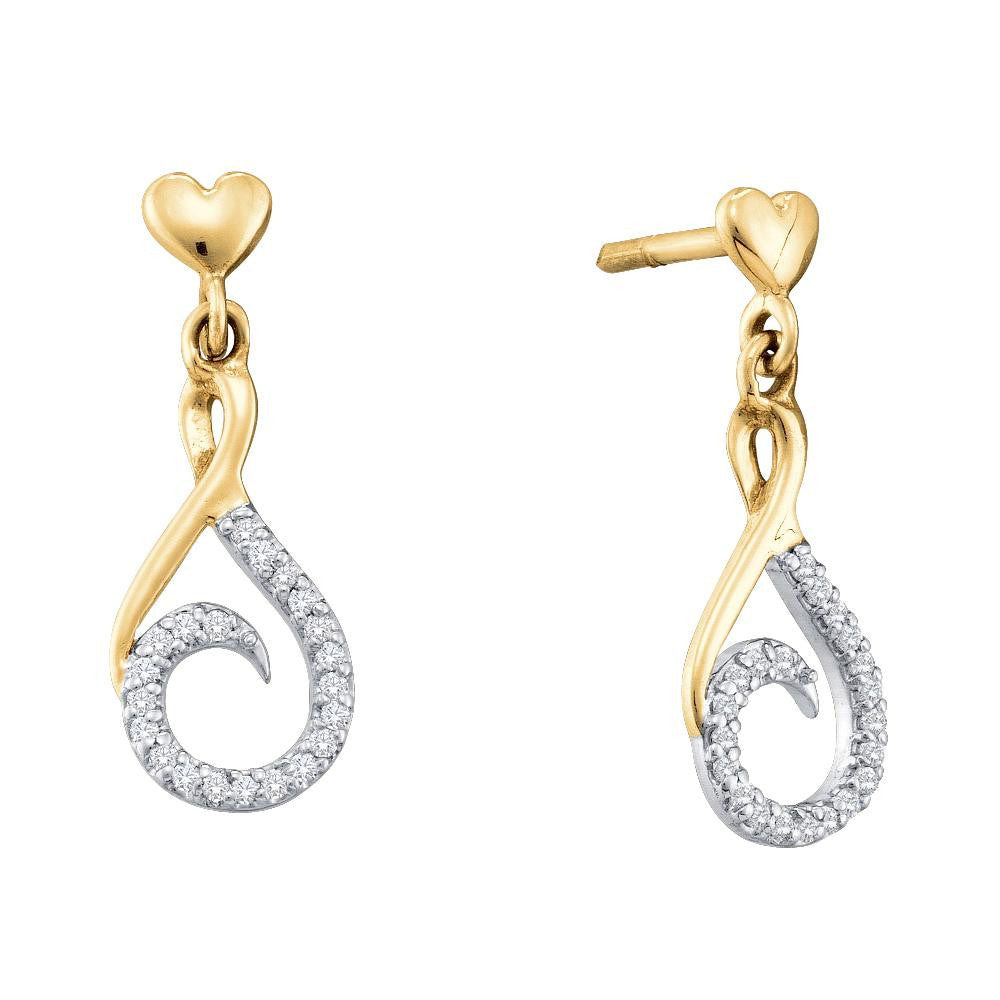 1-8CTW-Diamond FASHION EARRING