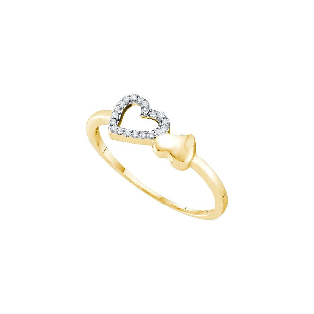 1-20CTW-Diamond HEART RING