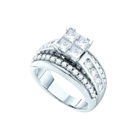 2 CT-Diamond INVISIBLE RING