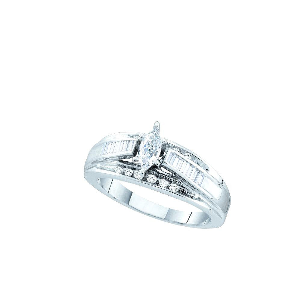 1-2CT-Diamond 1-5CT-CMQ BRIDAL RING