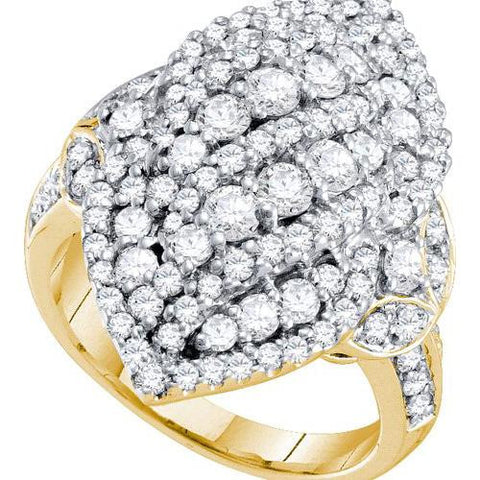 14KT Yellow Gold 2.00CTW  DIAMOND FASHION RING