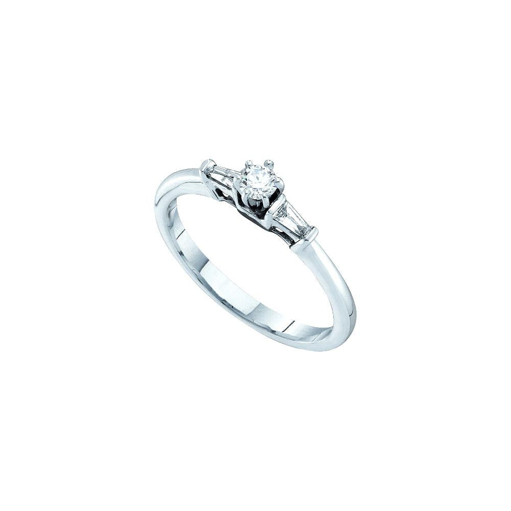 1-5CT-Diamond RD-CENTER BRIDAL RING