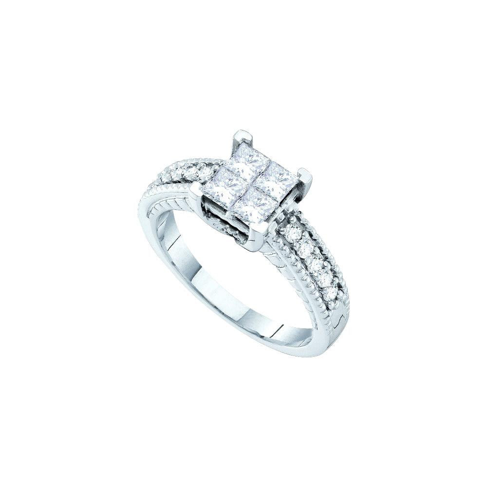 1 CT-Diamond INVISIBLE RING