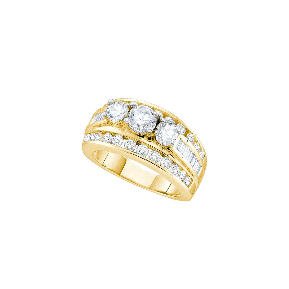 1 CT-Diamond 1-3CT-CRD BRIDAL RING