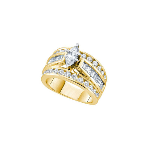 3  CT-Diamond 3-4CT-CMQ BRIDAL RING CERTIFIE