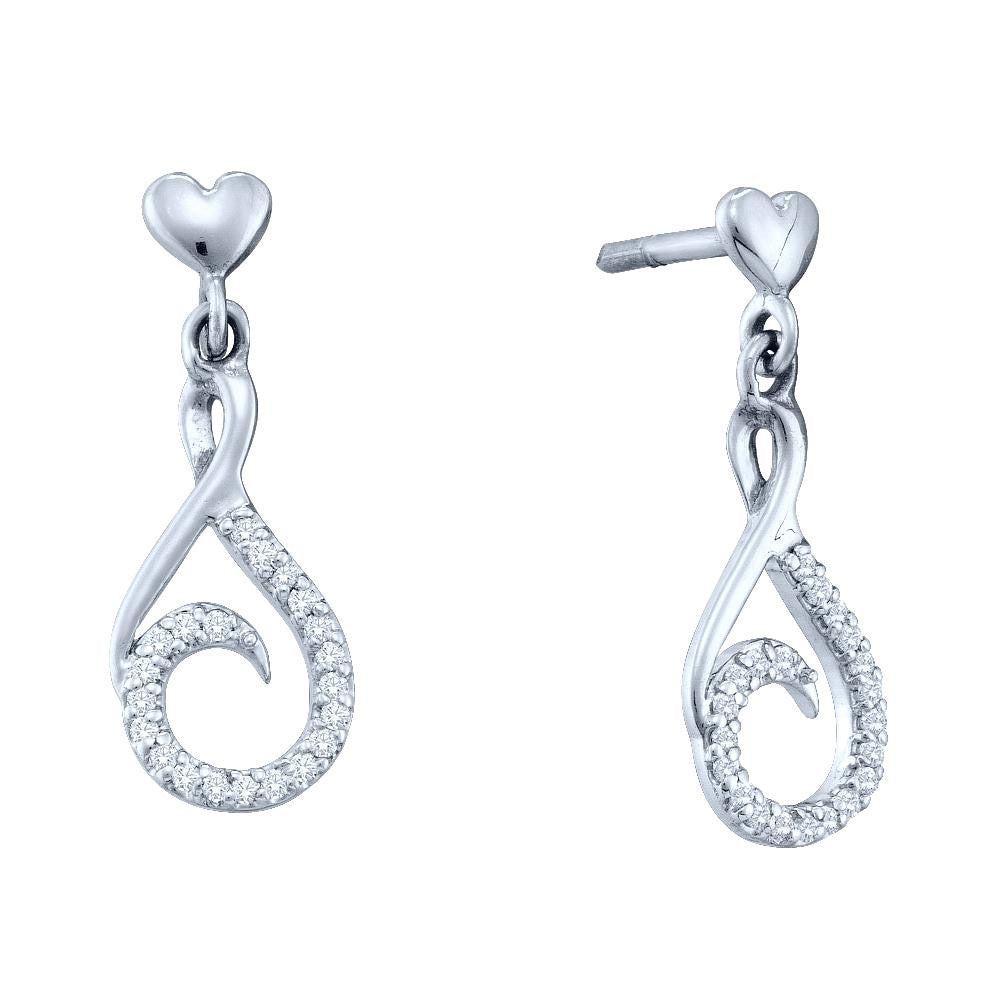 1-8CT-Diamond FASHION EARRING