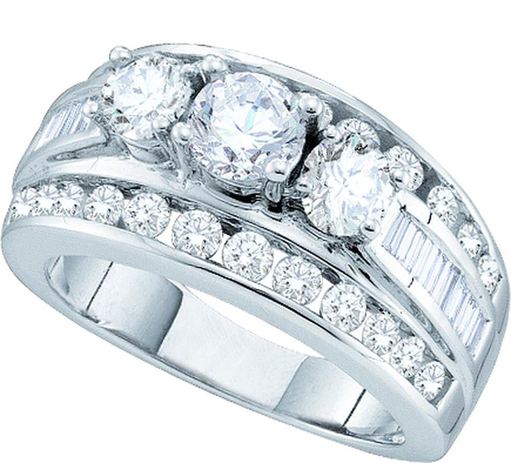 1 CT-Diamond 1-3CT-CRD BRIDAL RING