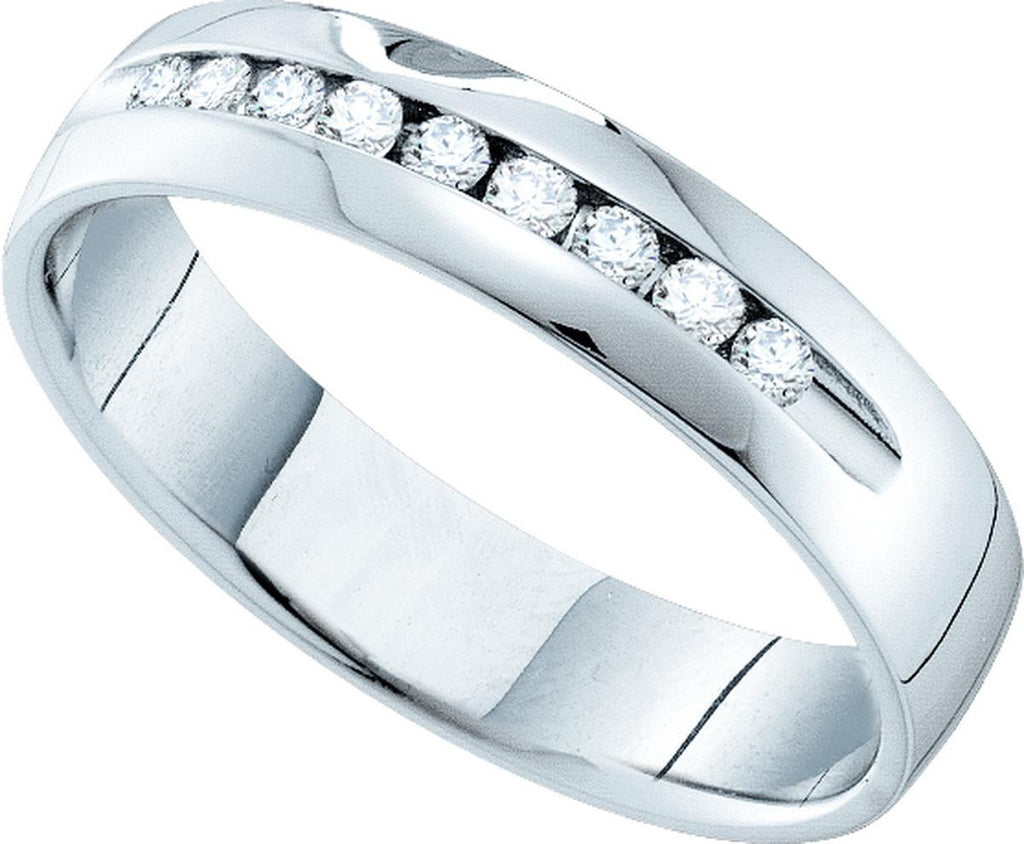 1-2CT-Diamond MENS BAND