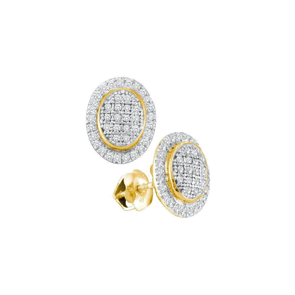 1-4CT-Diamond MICRO-PAVE EARRING